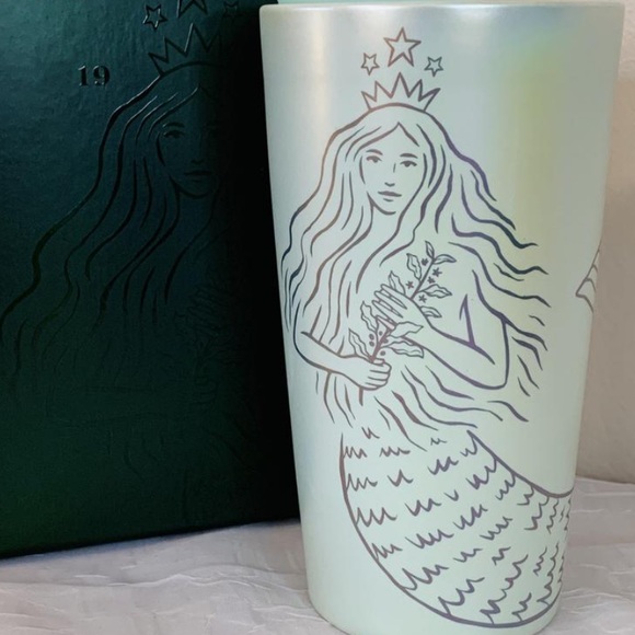 Starbucks 2021 50th Anniversary Siren Ceramic Cup - Picture 2 of 9